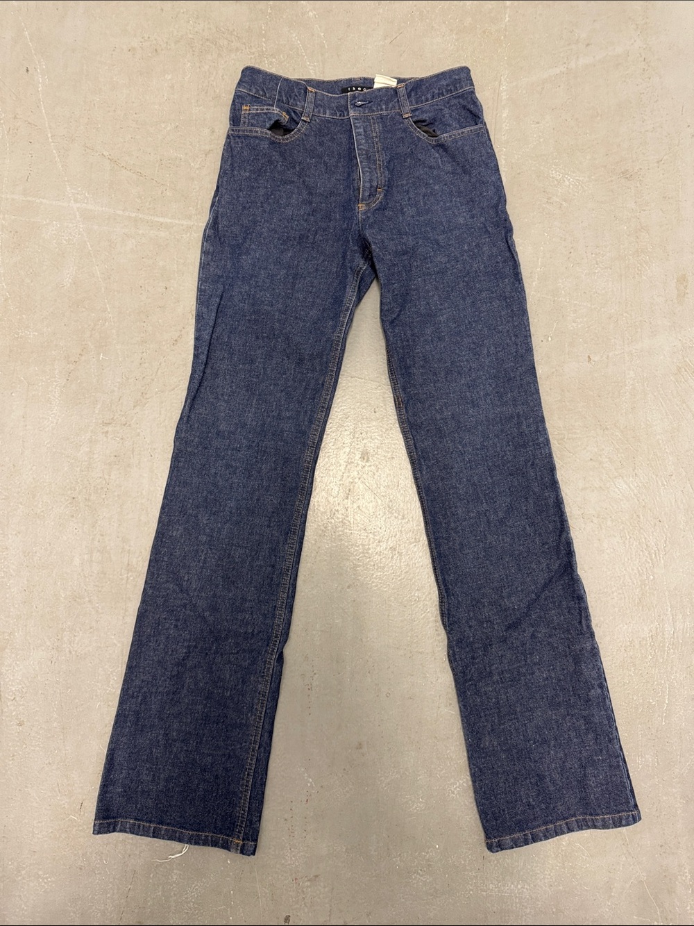 Vintage Theory Men's Dark Indigo Straight Jeans Made In USA